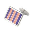 Jailhouse Pink & Purple Cufflinks