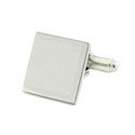 Sterling Square Engravable Cufflinks