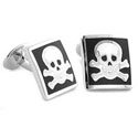 Sterling Skull & Crossbone Cufflinks
