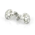 Sterling Soccer Cufflinks