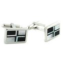 Onyx and Pearl Cufflinks