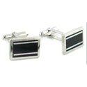 Onyx and Pearl Cufflinks