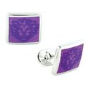 Purple Lion Cufflinks