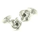 Sterling Knot Cufflinks