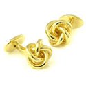 Vermeil Knot Cufflinks
