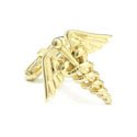 18KT Vermeil Caduceus Cufflinks