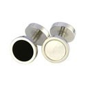 Reversible Pearl & Onyx Cufflinks