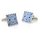 Blue Mosaic Cufflinks