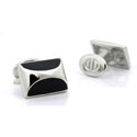 Ebony Slice Cufflinks