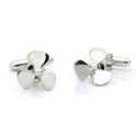 Sterling Propellor Cufflinks