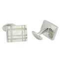Carved Mother of Pearl Cufflinks