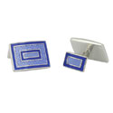 Blue Double Ender Cufflinks