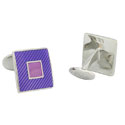 Purple Replicate Box Cufflinks