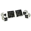 Black Checkerboard Stud Set