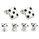 Sterling Dots Stud Set