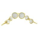 14KT Gold-Filled Pearl Stud Set