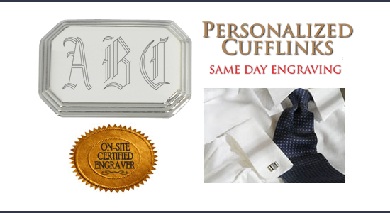 Personalized Cufflinks