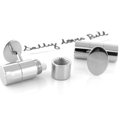 Send a Message in a Bottle….or a pair of Cufflinks