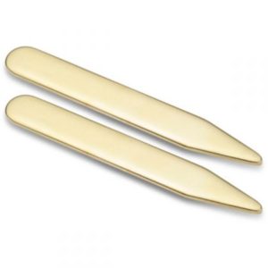 Gold Metal Collar Stays