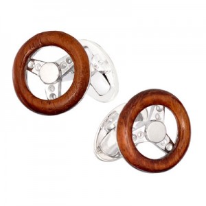 Steering Wheel Cufflinks