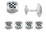 Grand Prix silver stud set