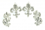 Fleur De Lis stud set