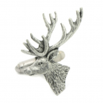 Pewter Stag Cufflinks