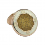 Gold Octagon BAADE II Cufflinks