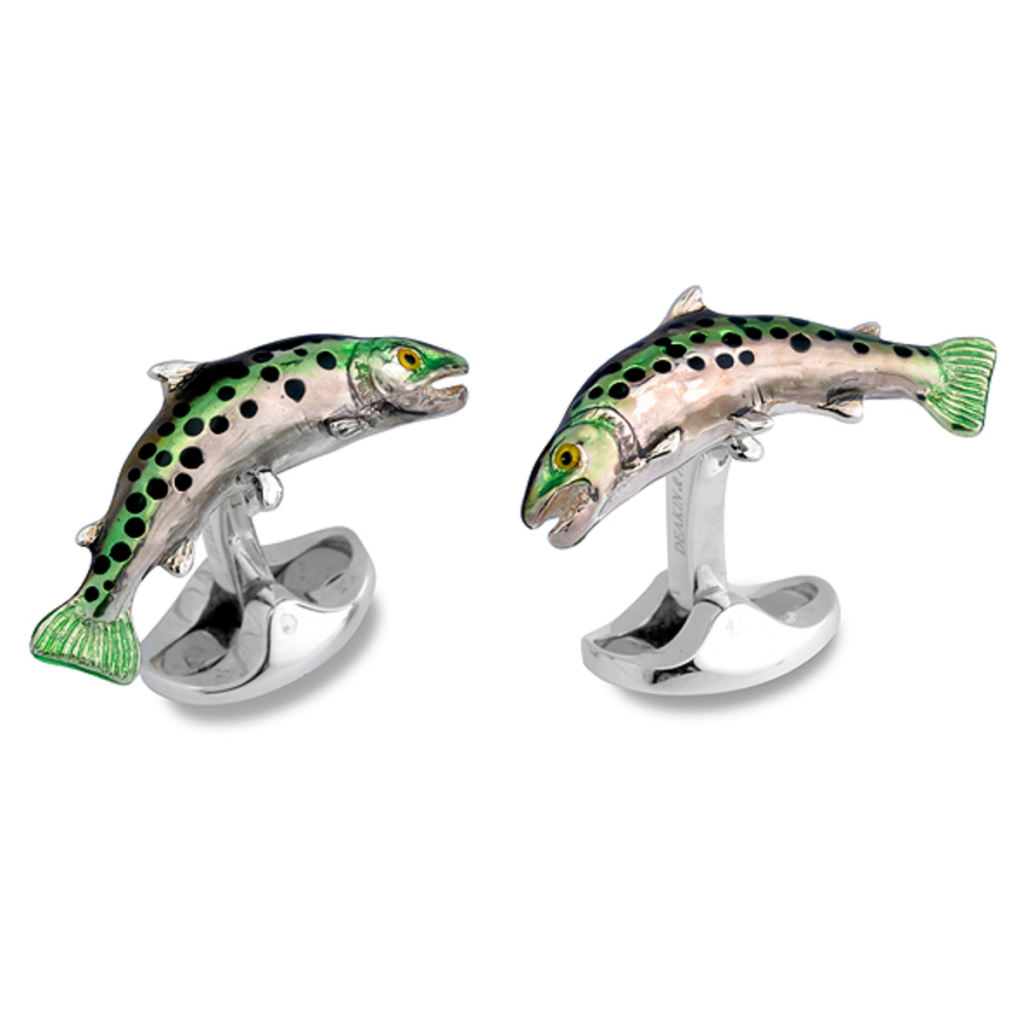 Trout Fish Cufflinks