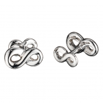 Sterling Infinity Cufflinks - share your forever love