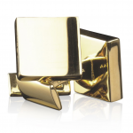 The award goes to Skultuna Gold Square Cufflinks