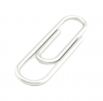 Sterling Silver Paperclip Money Clip by David Donahue