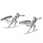 Sterling Surfer Summer Cufflinks