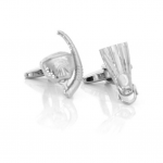 Diving Mask and Fin Summer Cufflinks