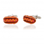 Hot Dog Cuff Links