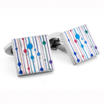 Tateossian Titanium Waterfall Cuff Links