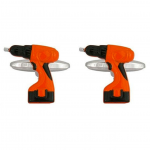 Power Drill Cufflinks for Labor Day