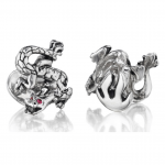 Dragon and Flame Cuff Links by Robin Rotenier