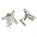 Sterling Jet & Engine Cufflinks by Robin Rotenier