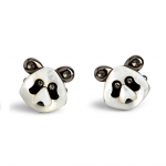 Darwin Panda Cufflinks by Simon Carter