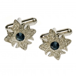 Crystal Garter Star Cufflinks by Simon Carter