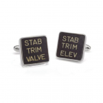 Cockpit Panel Cufflinks (Tokens & Icons)