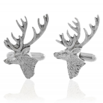 Pewter Stag Cufflinks for Christmas