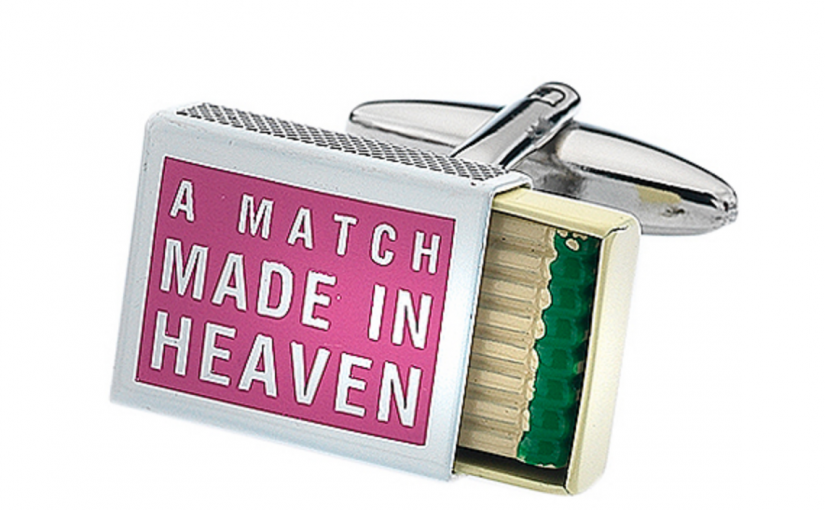 A Match Made in Heaven Cufflinks