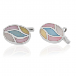 Multi-Colored Pearl Cufflinks