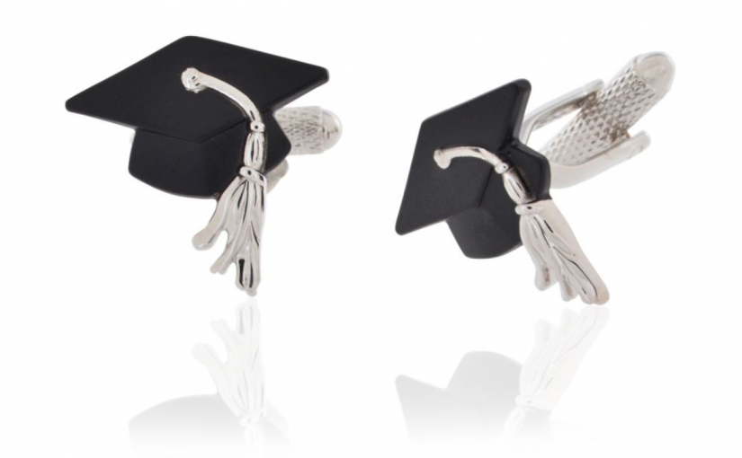 Graduation Cap Cufflinks