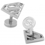 Stainless Steel Superman Cufflinks