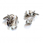 Closed Wing Bat Cufflinks