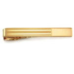 23 Karat Gold Engravable Tie Bar for your holiday party