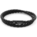 Black Chelsea Wrap Bracelet